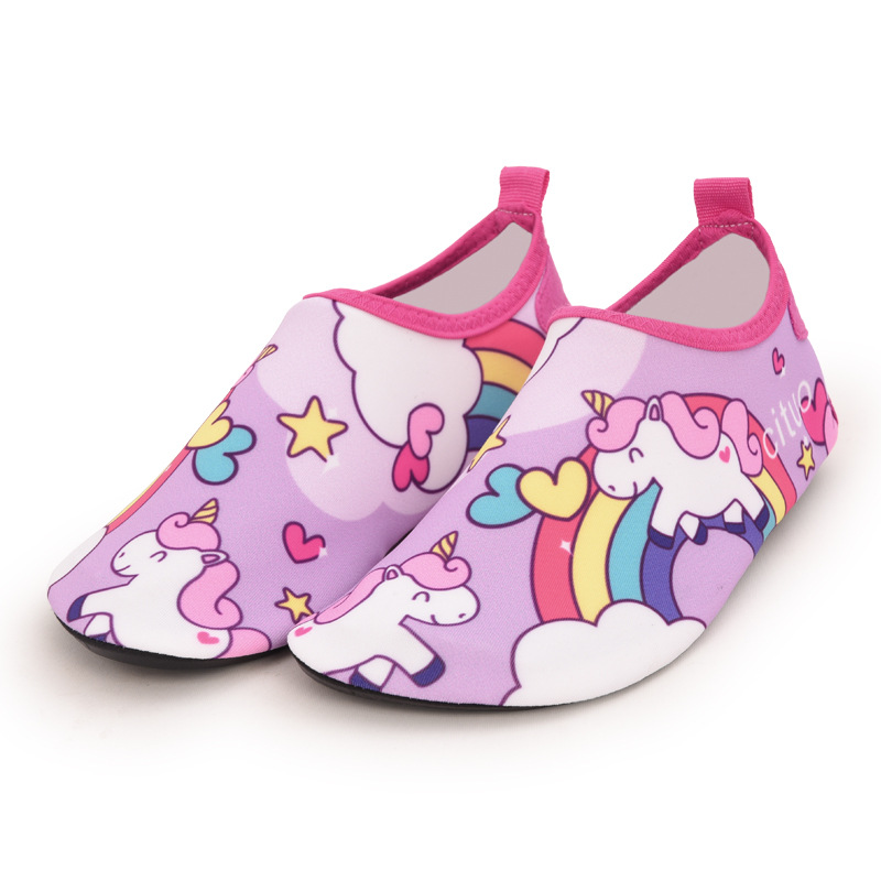 Kids Indoor Outdoor Slippers - Children Beach Shoes Baby Soft Floor