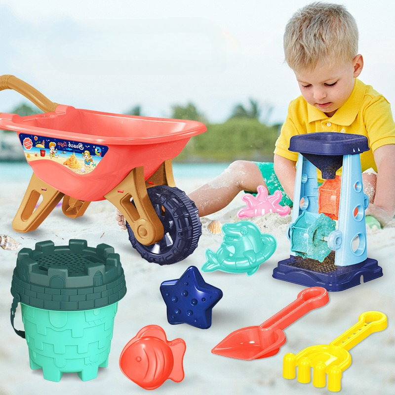 Kids Outdoor Clubhouse - Beach Sand Play Tool Set Sand