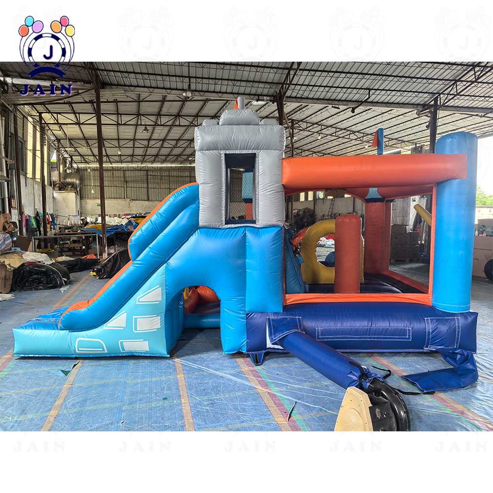 Kids Outdoor Ball - Inflatable Bounce House Castle with Slide&Ball