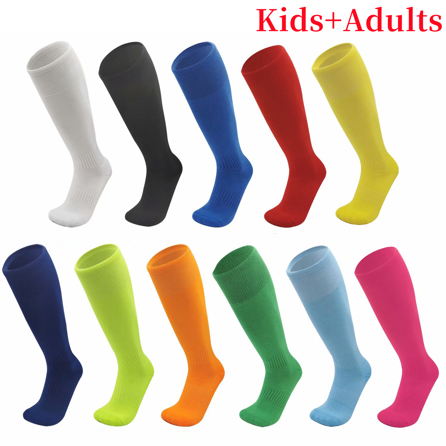Kids Outdoor Hockey Set - Football Soccer Socks Breathable Outdoor Sports