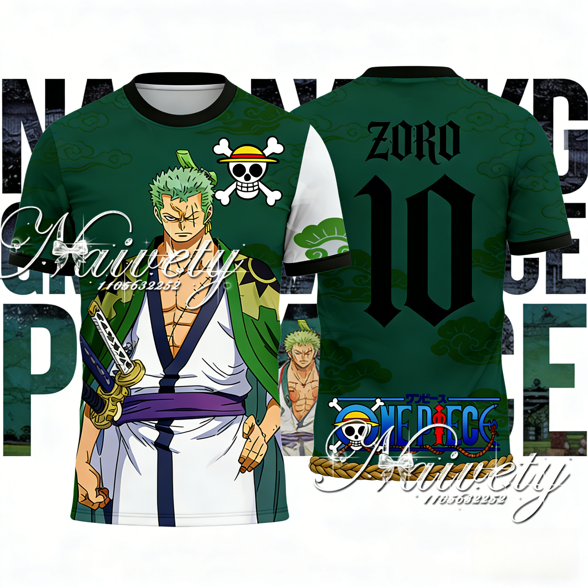 Kids Outdoor Movies - 2026 Summer One Piece Roronoa Zoro
