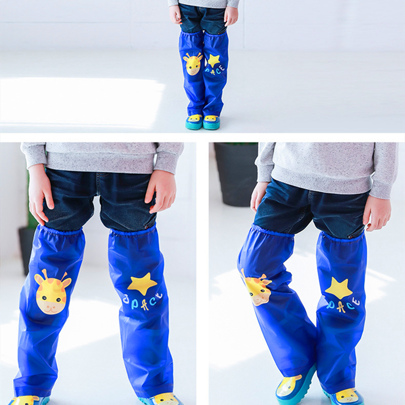 Kids Outdoor Climbing Structure - 3-10 Years Children Calf Rain Pants