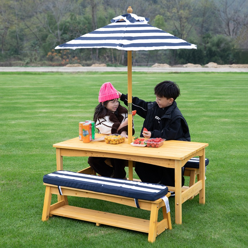 Manufactory Kids Outdoor Loung - Kids Outdoor Bench With Umbrella recensione e prezzo