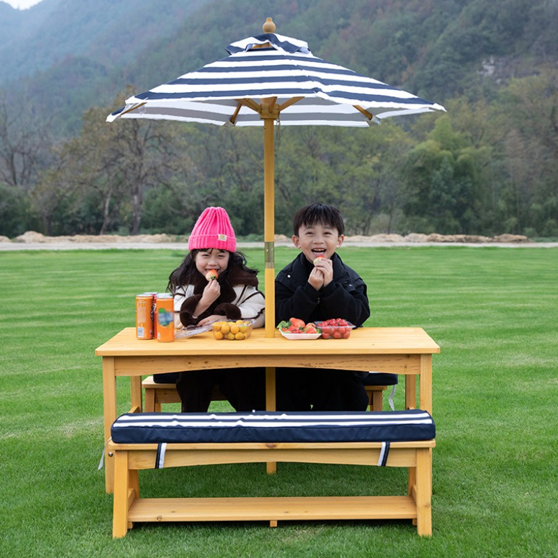 Manufactory Kids Outdoor Loung - Kids Outdoor Bench With Umbrella recensione e prezzo