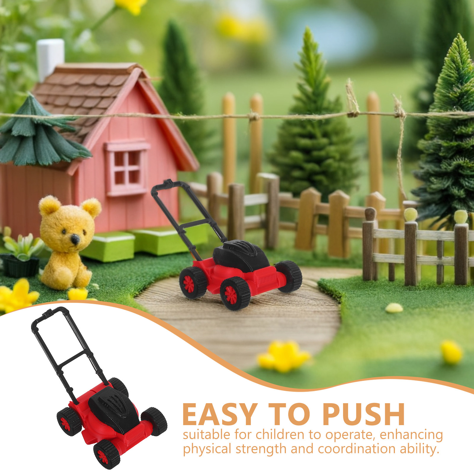 Miniature Lawn Mower Realistic - Kids Outdoor Lawn Mower recensione e prezzo