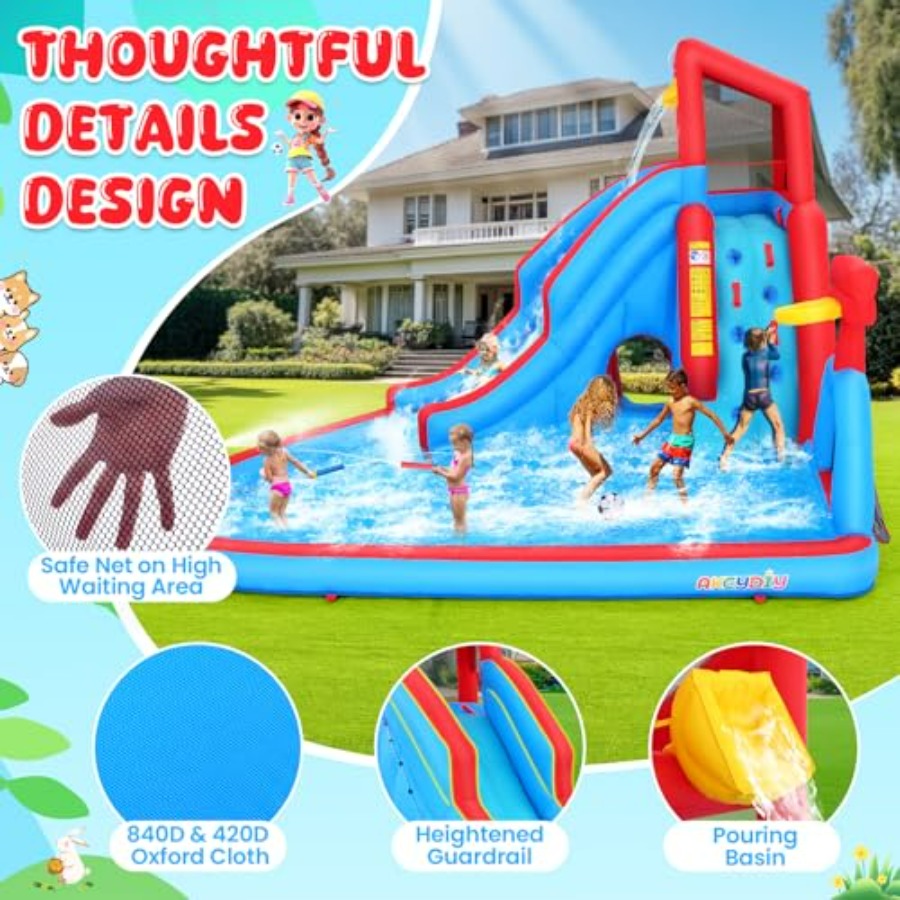 Backyard outdoor water slide i - Kids Outdoor House With Slide recensione e prezzo