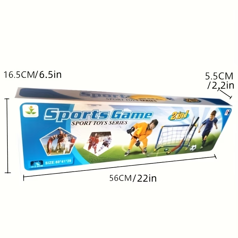2 in 1 Kids Hockey & Soccer Go - Kids Outdoor Hockey Set recensione e prezzo