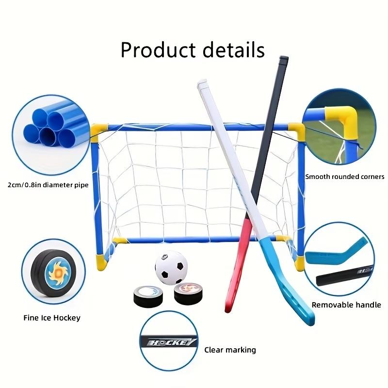 2 in 1 Kids Hockey & Soccer Go - Kids Outdoor Hockey Set recensione e prezzo