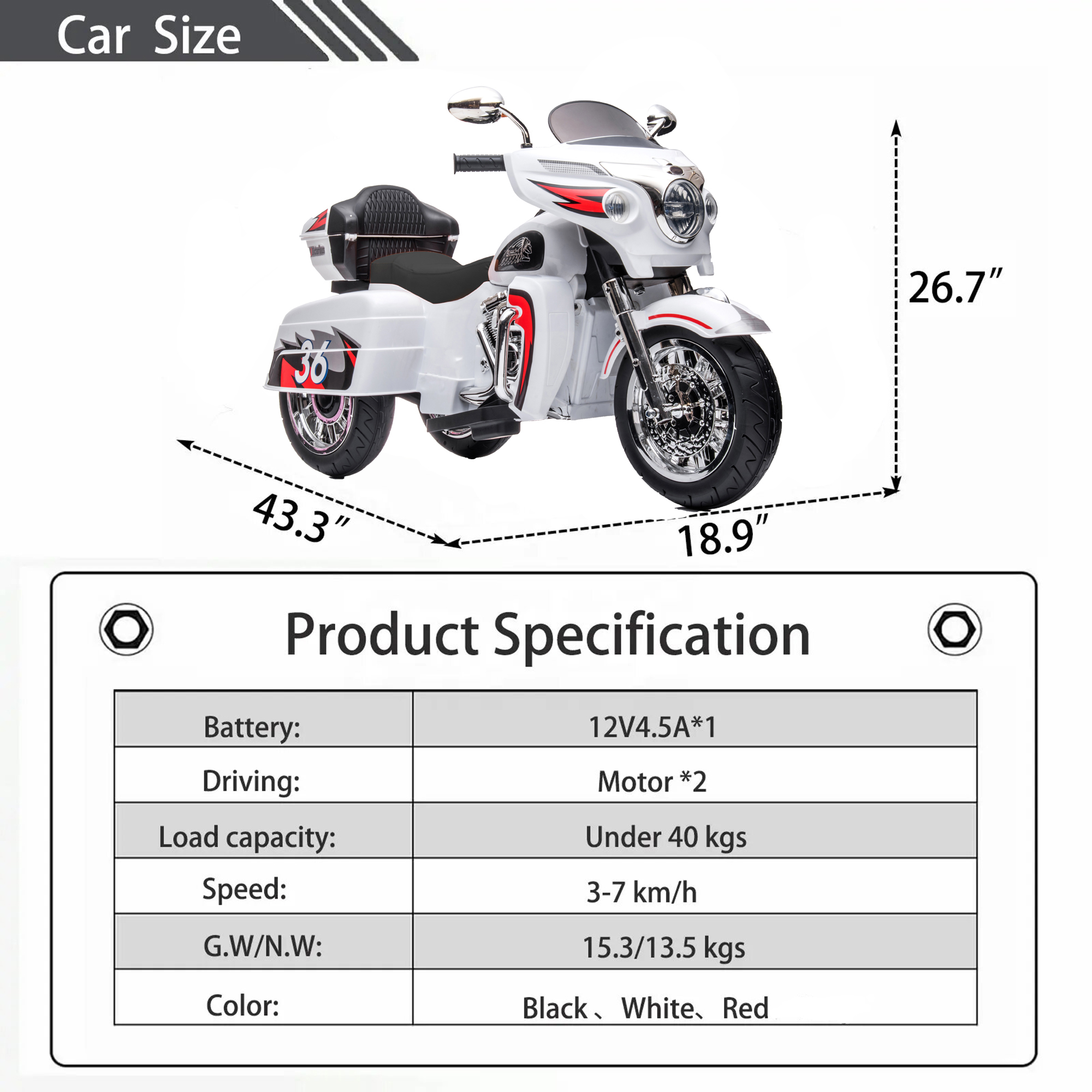Kids Electric Ride On Toy 12V  - Kids Outdoor Ride On recensione e prezzo