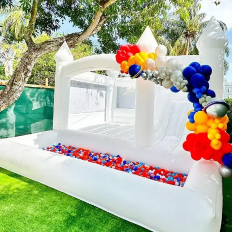 White Bounce House for Kids an - Kids Outdoor Ball recensione e prezzo