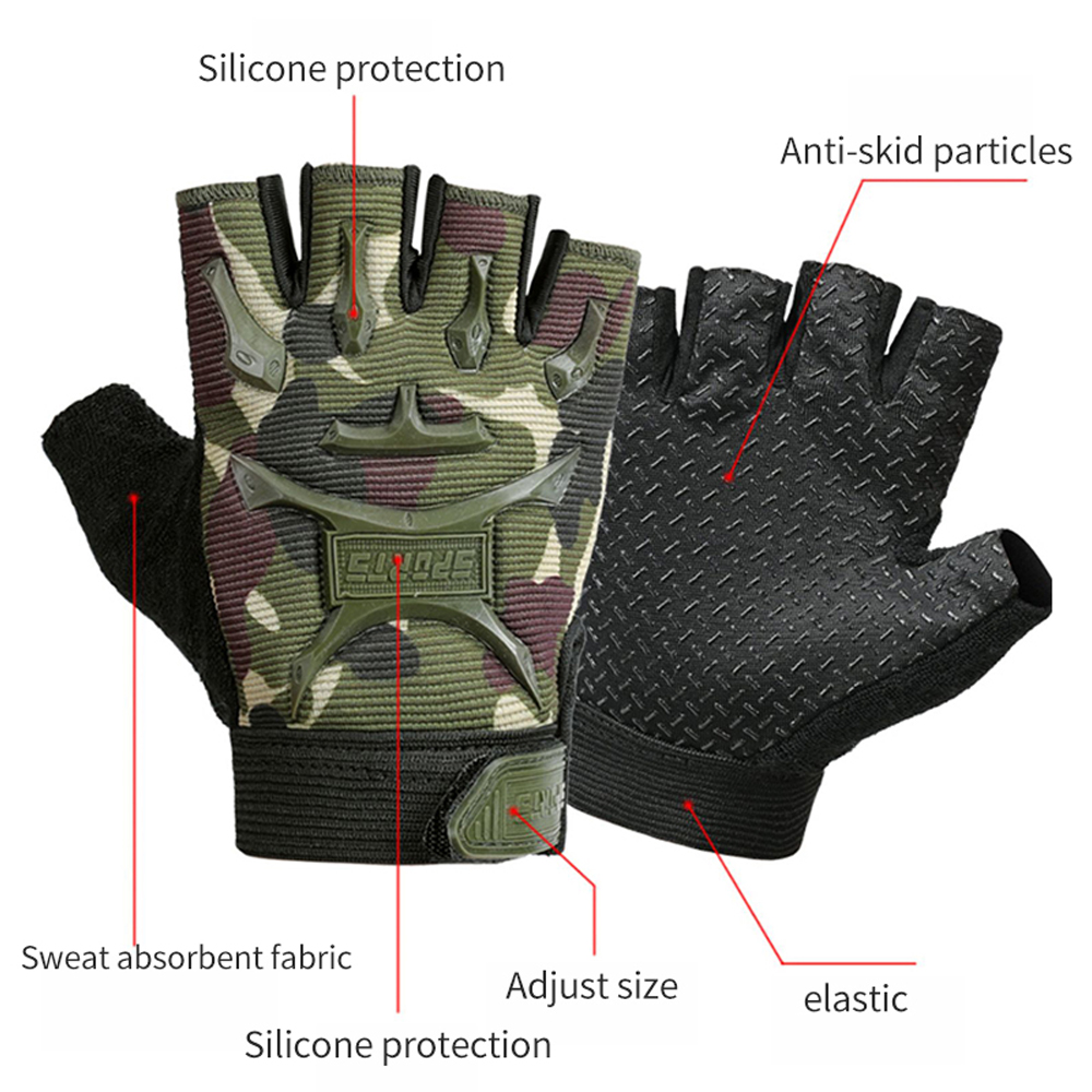 1Pair Kids Sport Gloves,Half F - Kids Outdoor Gloves recensione e prezzo