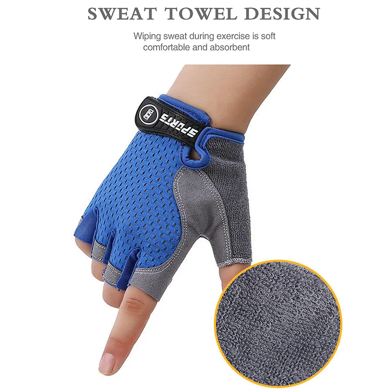 Kids Half Finger Sports Cyclin - Kids Outdoor Gloves recensione e prezzo