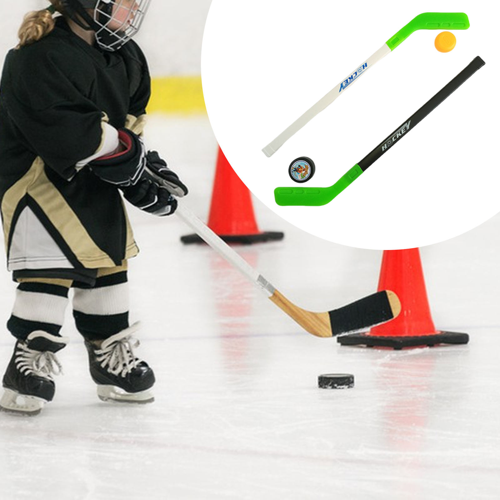 Kids Hockey Sticks and Ball Se - Kids Outdoor Hockey Set recensione e prezzo