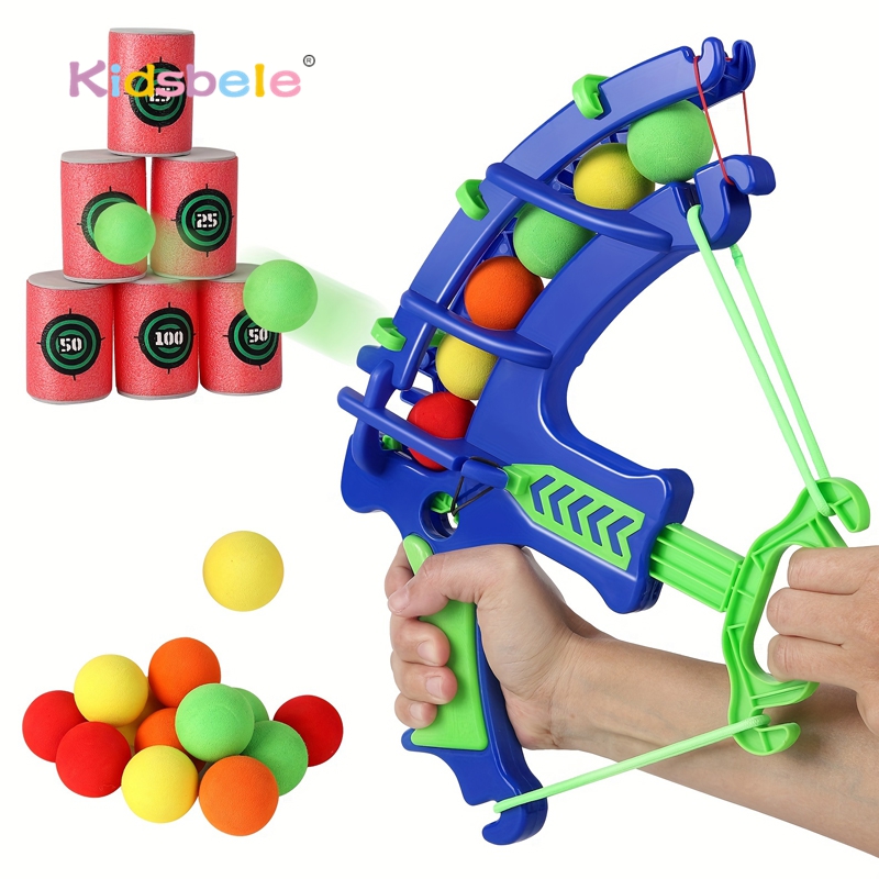 Foam Ball Shooting Toy Bow – S - Kids Outdoor Clubhouse recensione e prezzo