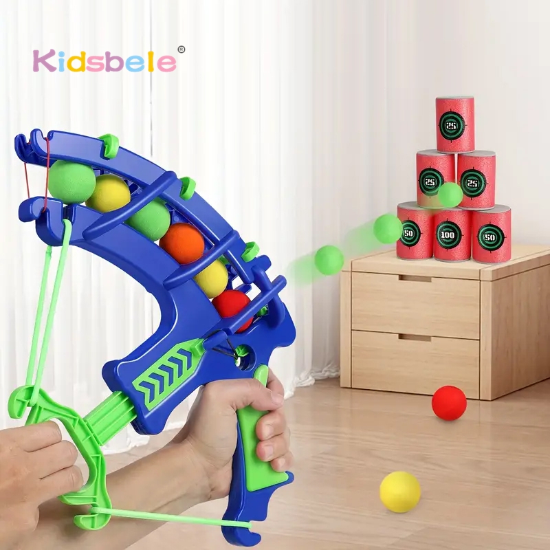 Foam Ball Shooting Toy Bow – S - Kids Outdoor Clubhouse recensione e prezzo