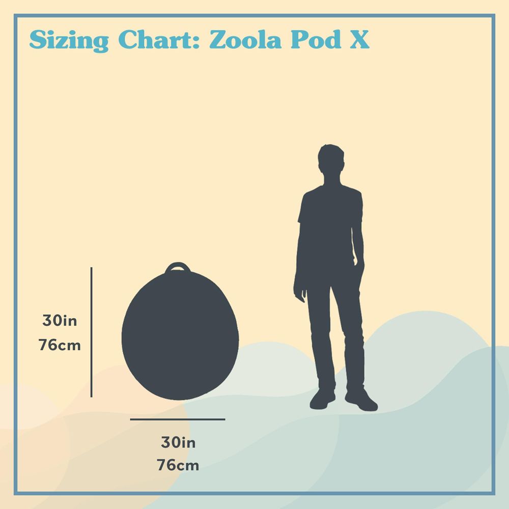 Zoola Pod X Outdoor Bean Bag C - Kids Outdoor Bean Bag Chair recensione e prezzo