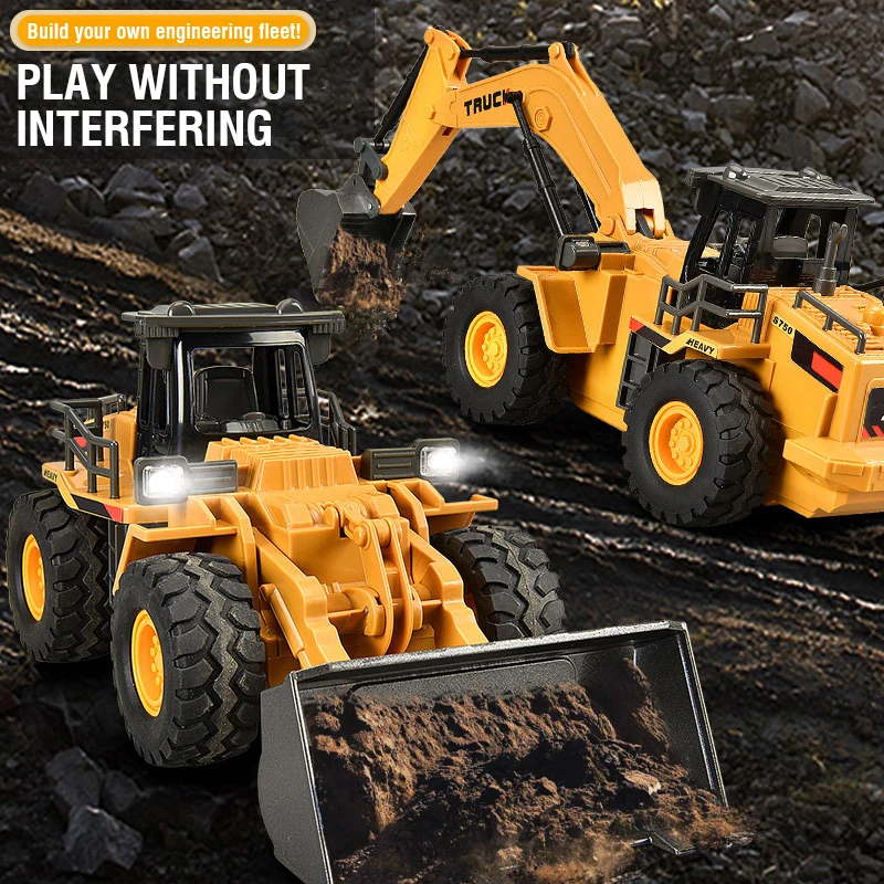 2.4G Alloy Remote Control Exca - Kids Outdoor Digger recensione e prezzo