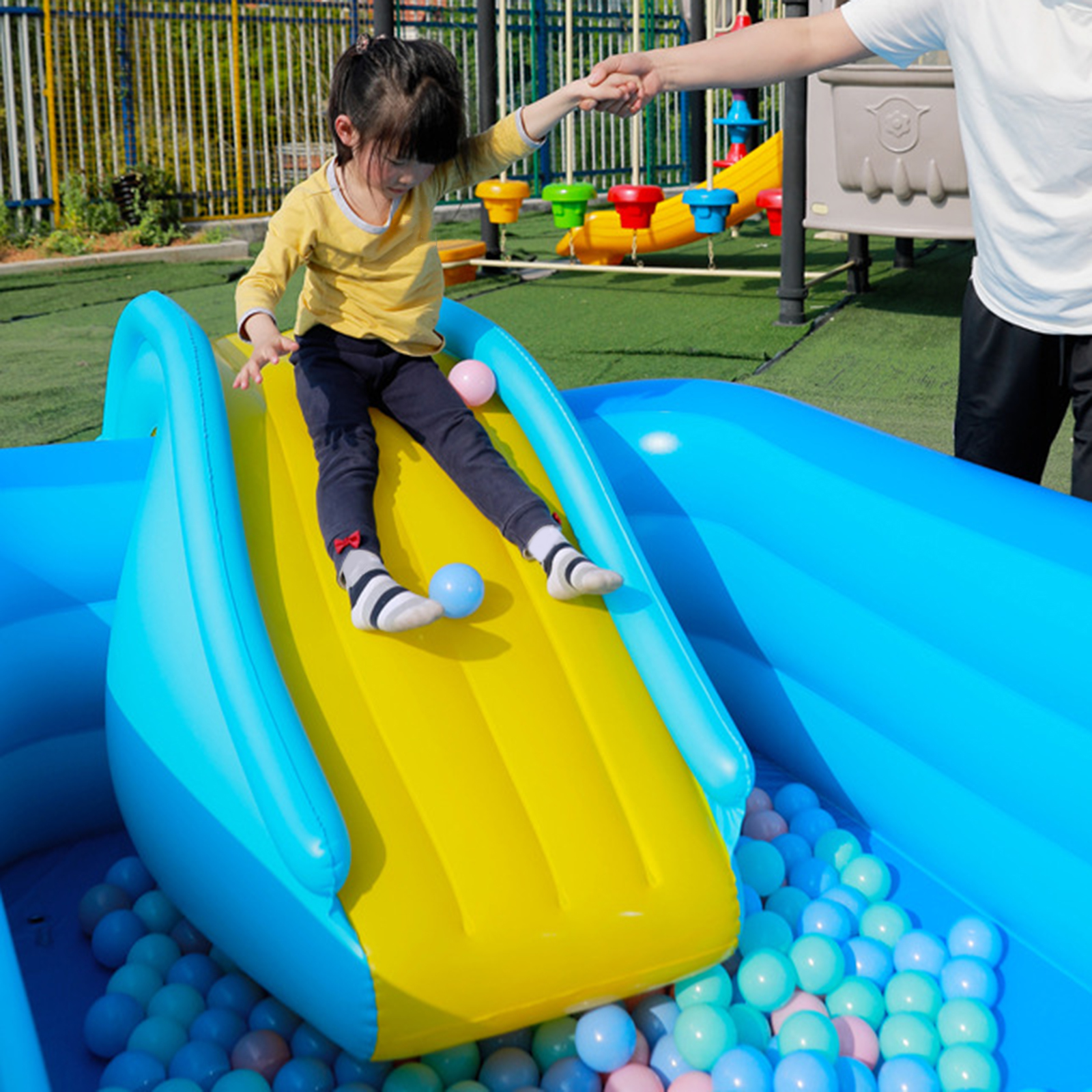 Inflatable Pool Slide Toddler  - Kids Outdoor Water Park recensione e prezzo