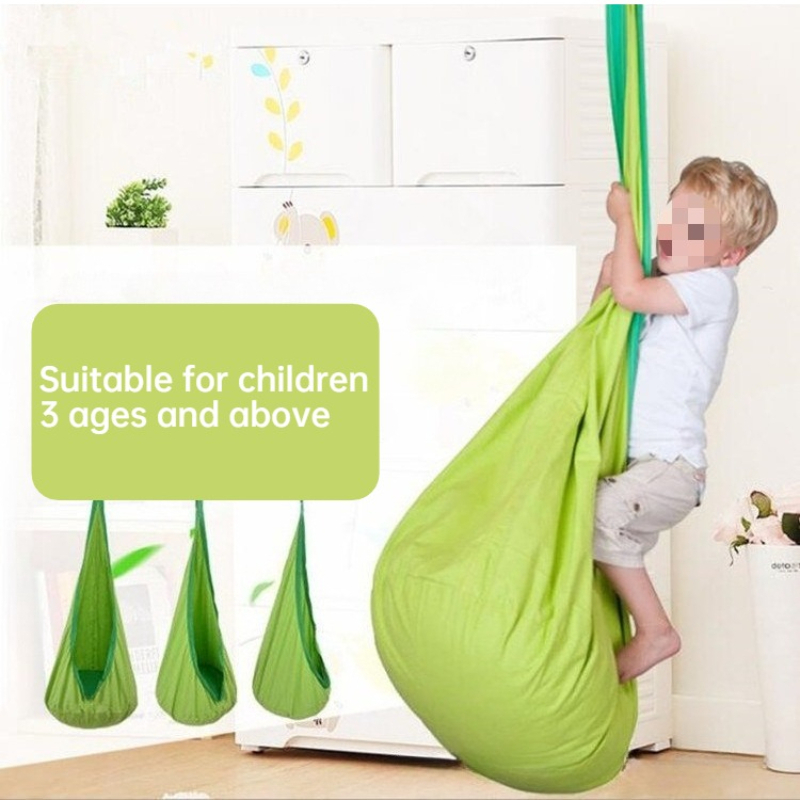 1Pc Kids Pod Swing Seat Cotton - Kids Yellow Outdoor Chair recensione e prezzo
