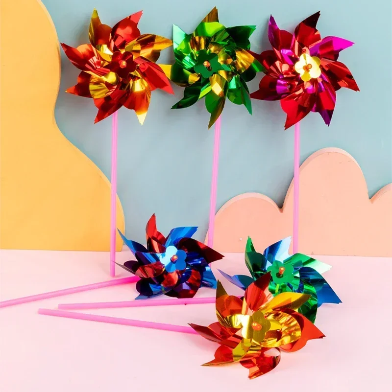 50Pcs Sequin Windmill Pinwheel - Outdoor Kids In An Indoor World recensione e prezzo