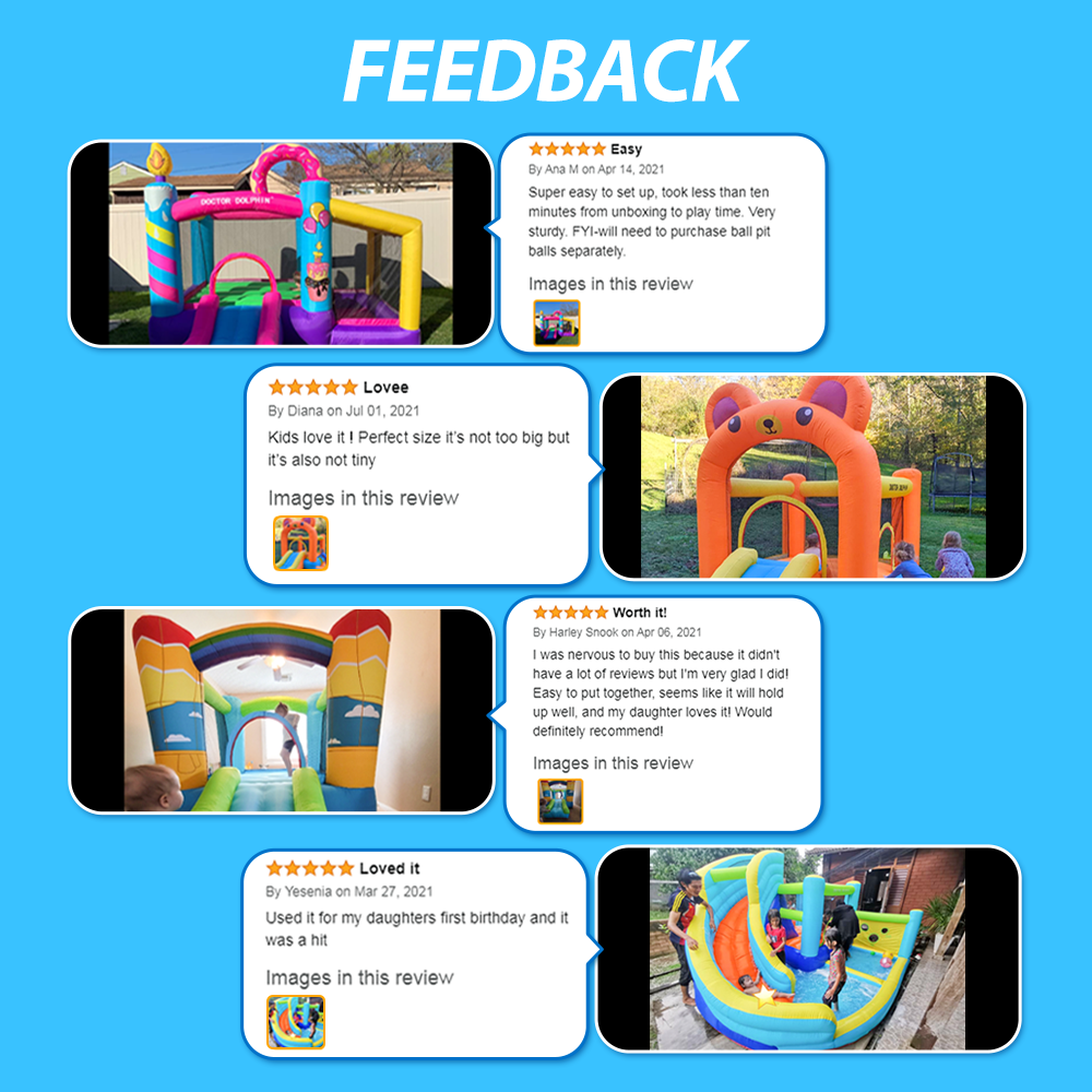 In Stock Small Inflatable Boun - Kids Outdoor Jumping Castle recensione e prezzo