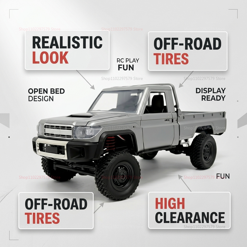 Upgraded MN82 PRO Off-Road Car - Kids Outdoor Dirt Toys recensione e prezzo