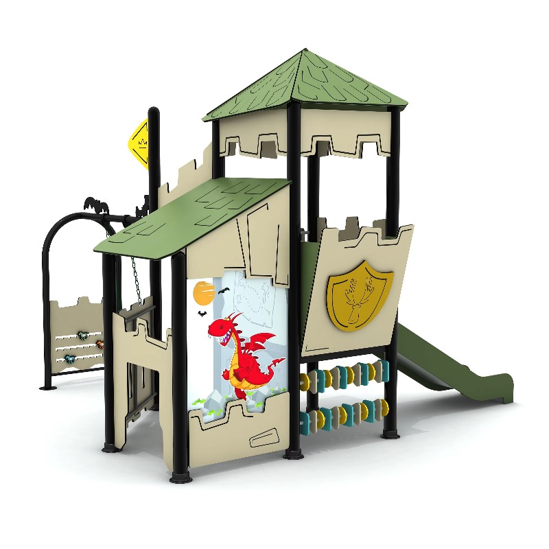 Wooden Outdoor Playground Set  - Kids Outdoor Climbing Structure recensione e prezzo