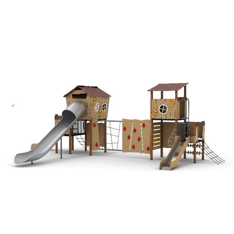 Wooden Outdoor Playground Set  - Kids Outdoor Climbing Structure recensione e prezzo