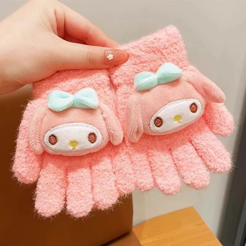 Hello Kitty Kuromi Cinnamoroll - Kids Outdoor Gloves recensione e prezzo