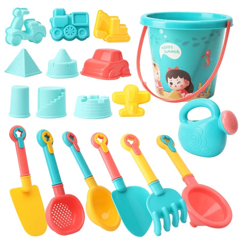 18PCS Beach Toy Set Bucket Sea - Kids Outdoor Clubhouse recensione e prezzo