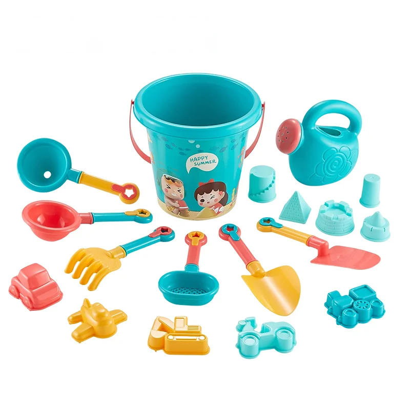 18PCS Beach Toy Set Bucket Sea - Kids Outdoor Clubhouse recensione e prezzo