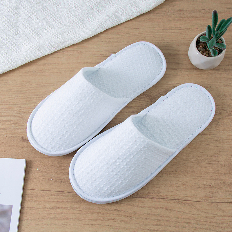 5Pairs/Lot White Waffle Dispos - Kids Indoor Outdoor Slippers recensione e prezzo
