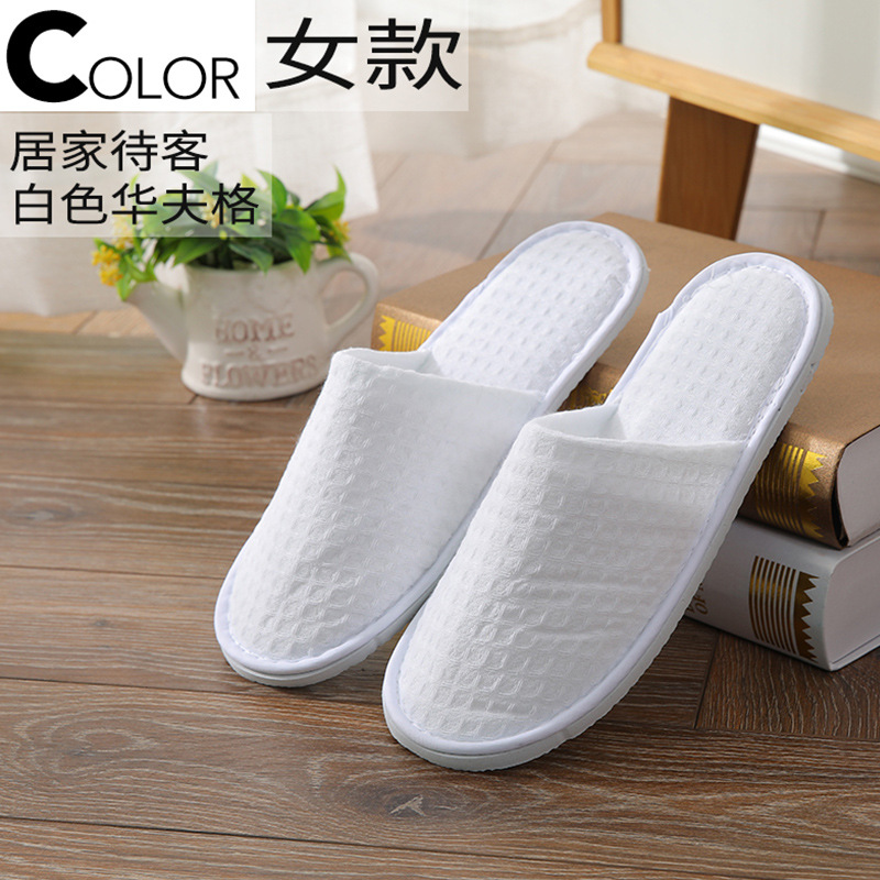 5Pairs/Lot White Waffle Dispos - Kids Indoor Outdoor Slippers recensione e prezzo
