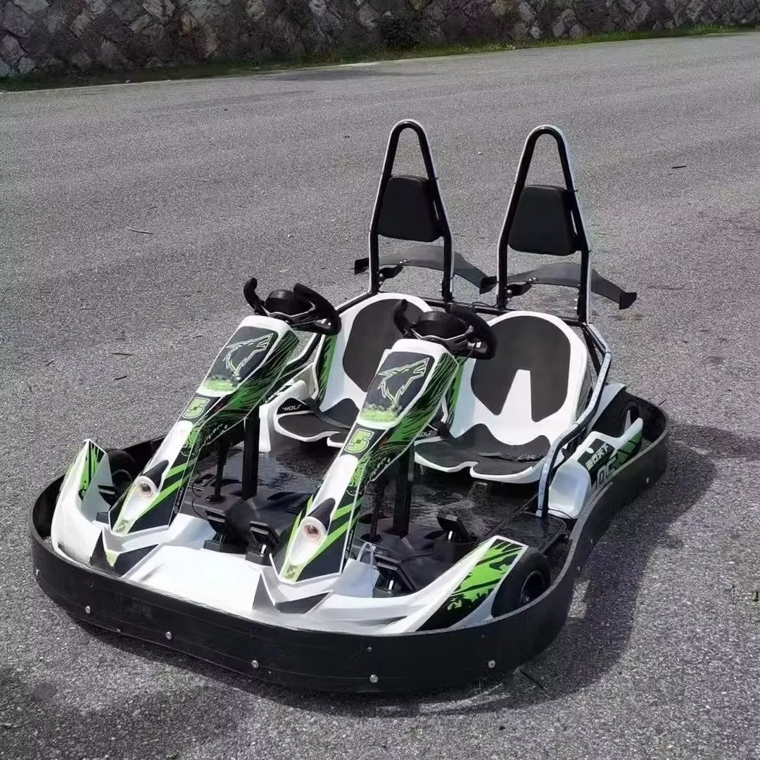 Dual-Seated Electc Racing Kart - Kids Outdoor Karting recensione e prezzo