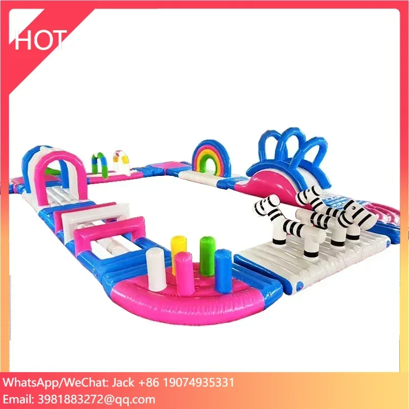 Indoor Outdoor Inflatable Wate - Kids Outdoor Water Park recensione e prezzo