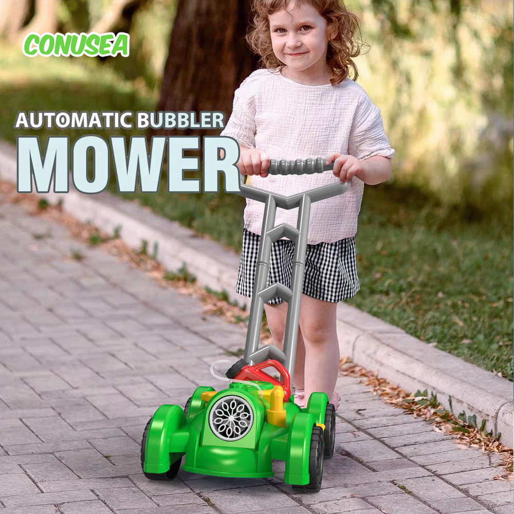 Trolley Bubble Machine Gun Car - Kids Outdoor Lawn Mower recensione e prezzo