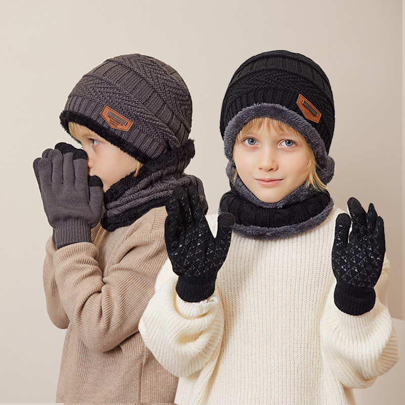1 Set Winter Children Baby Kni - Kids Outdoor Gloves recensione e prezzo