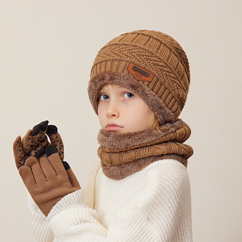 1 Set Winter Children Baby Kni - Kids Outdoor Gloves recensione e prezzo