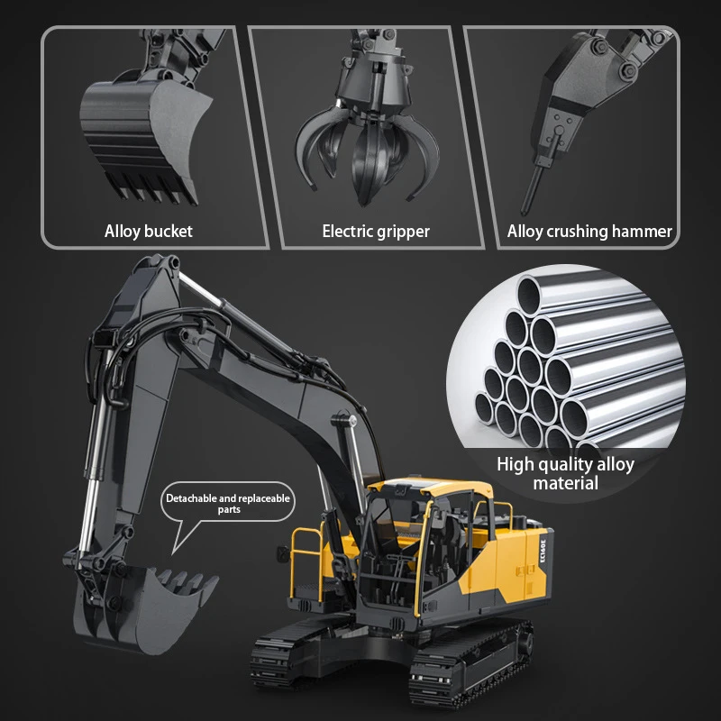 Double E E598 RC Excavator All - Kids Outdoor Digger recensione e prezzo
