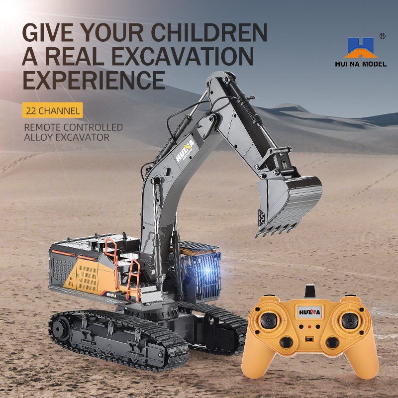 HUINA 1592 Alloy Excavator Tru - Kids Outdoor Digger recensione e prezzo