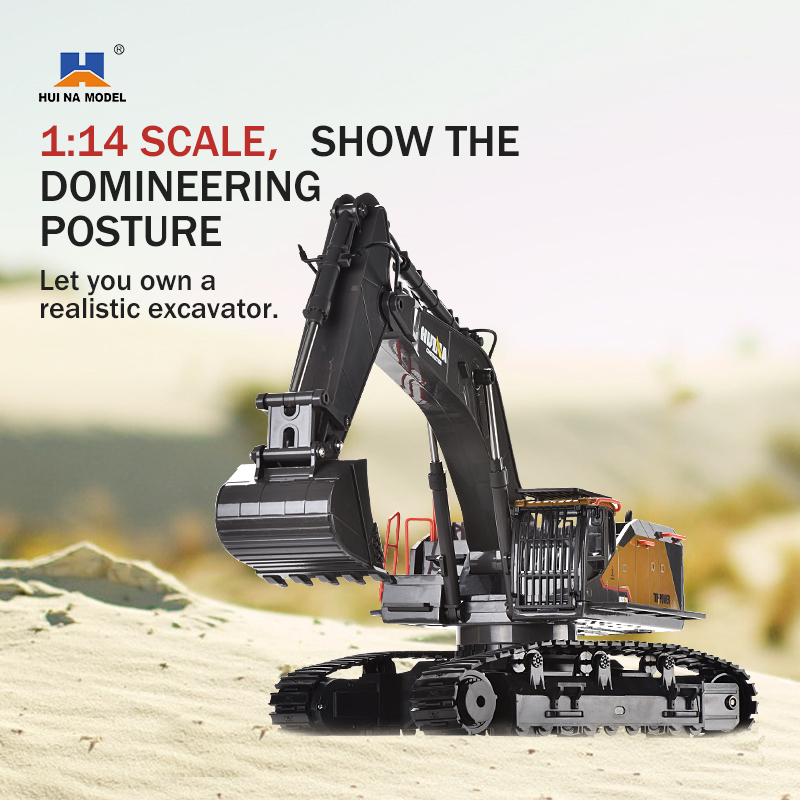 HUINA 1592 Alloy Excavator Tru - Kids Outdoor Digger recensione e prezzo