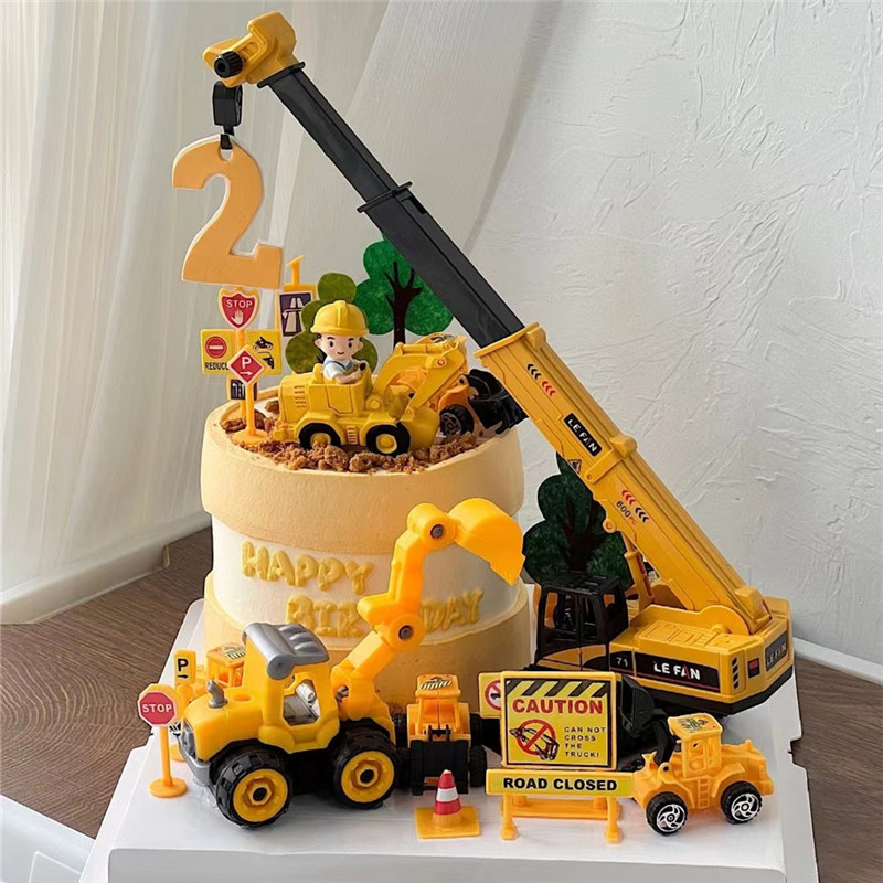 Excavator Crane Tractor Cake T - Kids Outdoor Digger recensione e prezzo