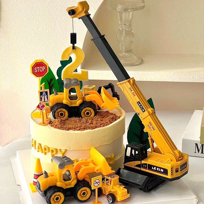 Excavator Crane Tractor Cake T - Kids Outdoor Digger recensione e prezzo