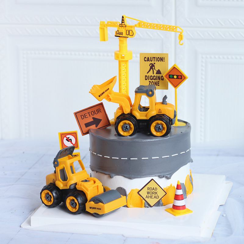 Excavator Crane Tractor Cake T - Kids Outdoor Digger recensione e prezzo