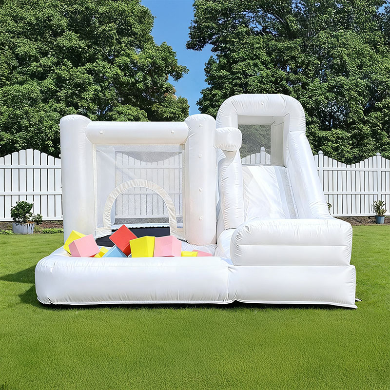PVC Inflatable White Bounce Ho - Kids Outdoor Jumping Castle recensione e prezzo