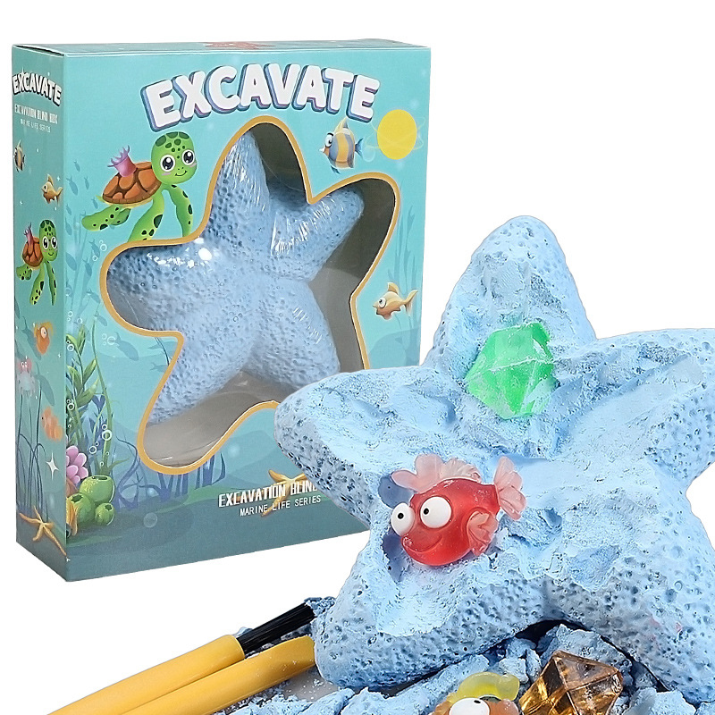 Starfish Marine Life Gemstone  - Kids Outdoor Digger recensione e prezzo
