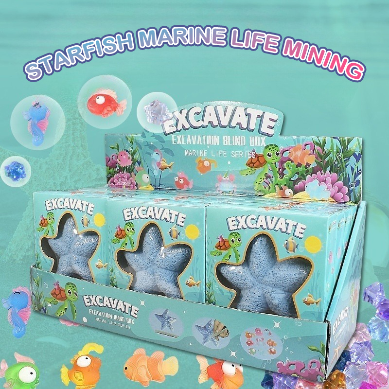 Starfish Marine Life Gemstone  - Kids Outdoor Digger recensione e prezzo