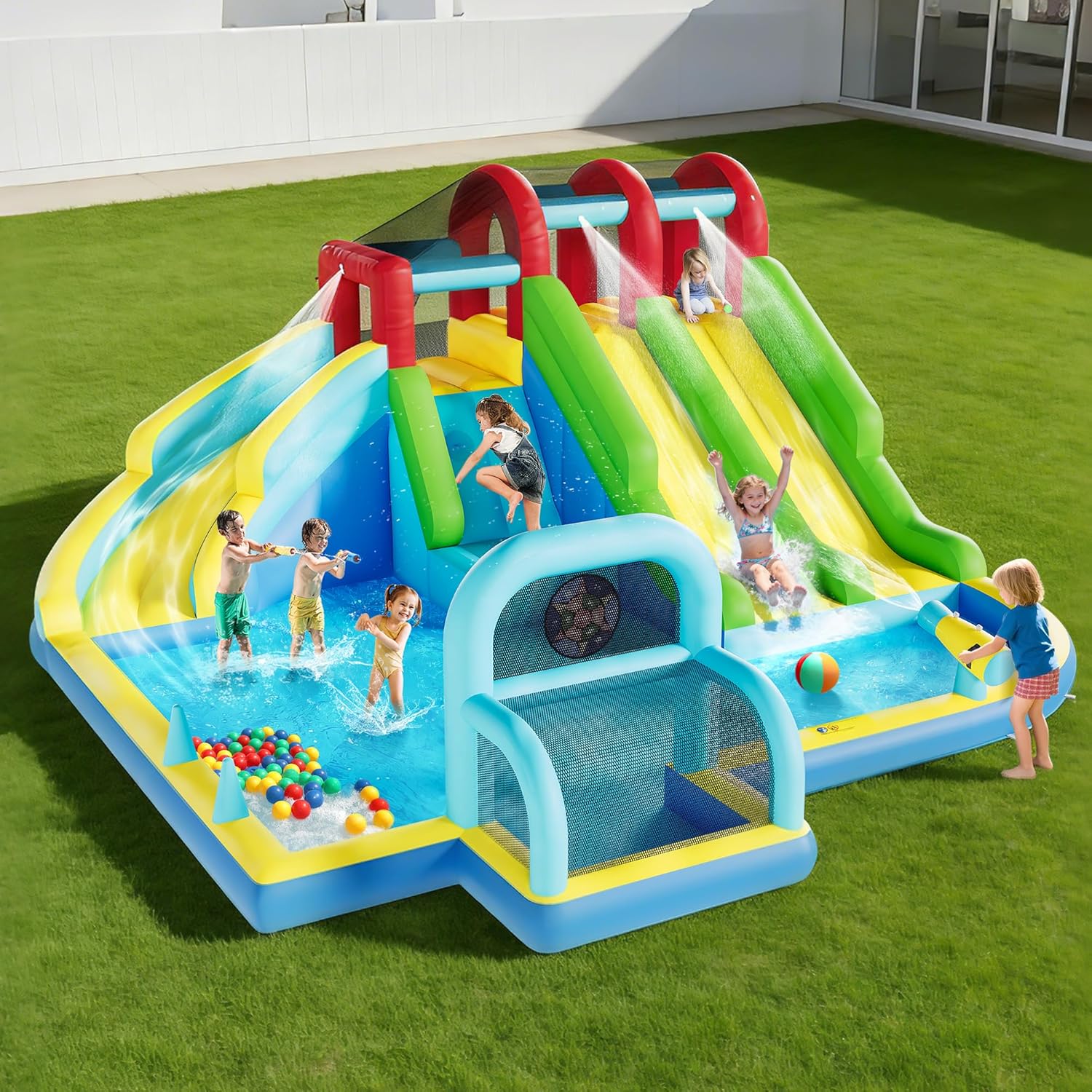 Inflatable Bounce House Oxford - Outdoor Kids In An Indoor World recensione e prezzo