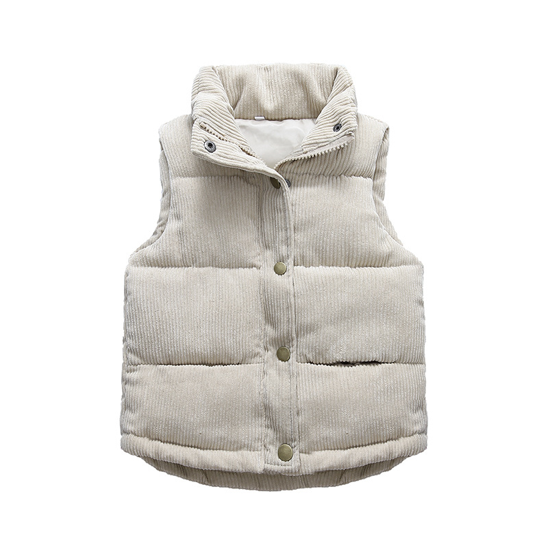 Kids Boys Girls Corduroy Vests - Kids Outdoor Clothing recensione e prezzo