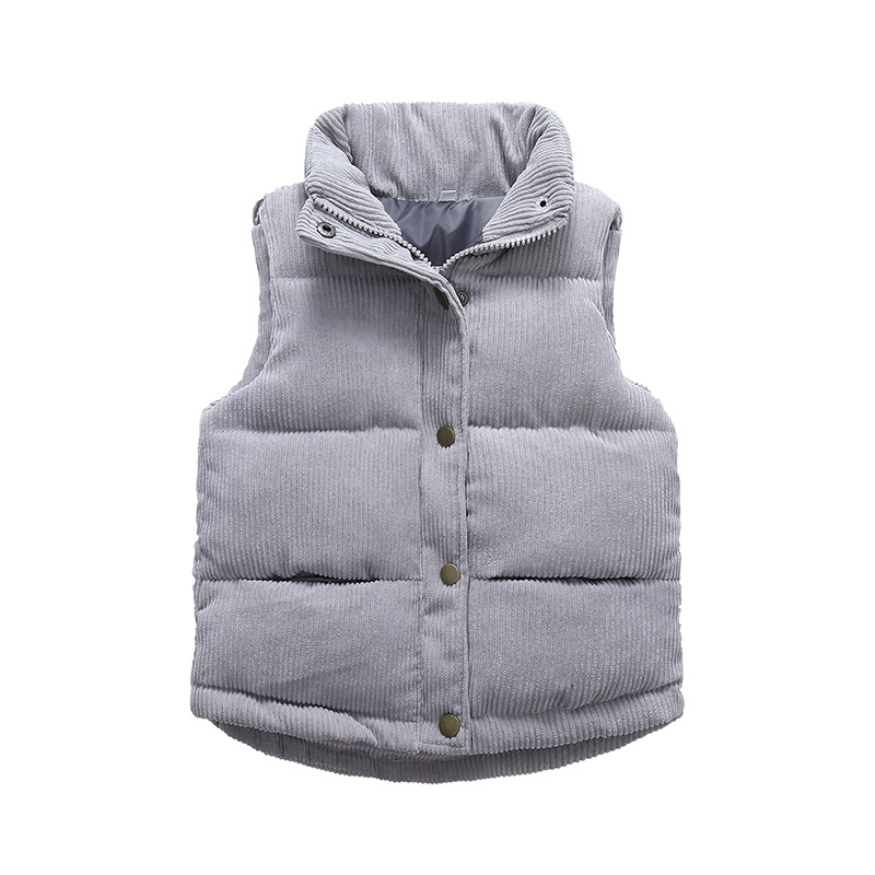 Kids Boys Girls Corduroy Vests - Kids Outdoor Clothing recensione e prezzo